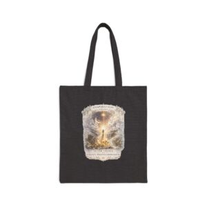 Listen Within Silver Linings Cotton Canvas Tote