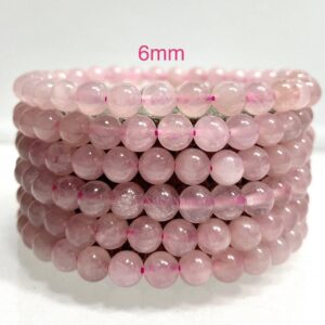 Rose Quartz Crystal Healing Bracelet