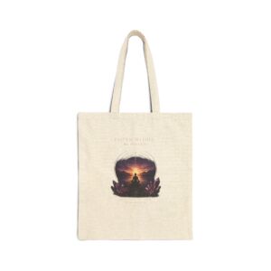 Listen Within Cotton Canvas Tote